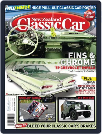 NZ Classic Car November 15th, 2009 Digital Back Issue Cover