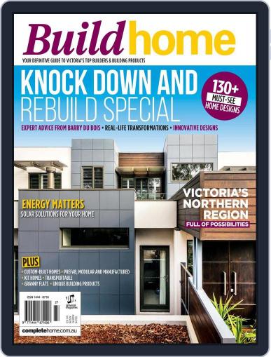 BuildHome Victoria May 27th, 2015 Digital Back Issue Cover