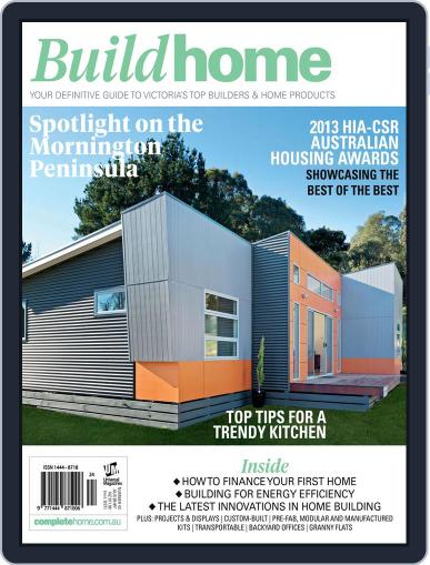BuildHome Victoria September 17th, 2013 Digital Back Issue Cover