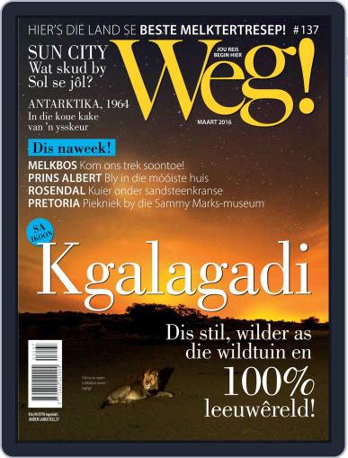 Weg! March 1st, 2016 Digital Back Issue Cover