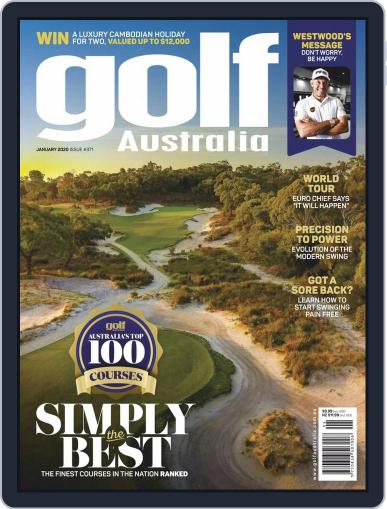 Golf Australia January 1st, 2020 Digital Back Issue Cover