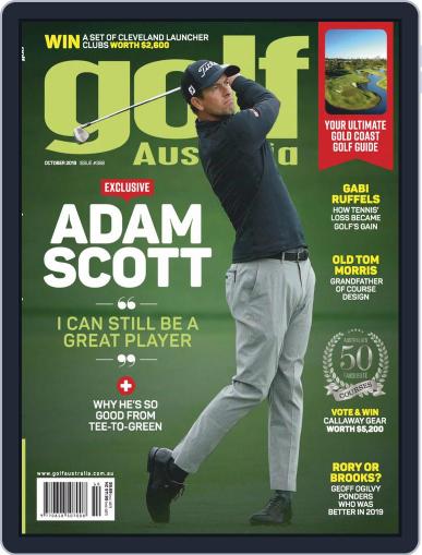 Golf Australia October 1st, 2019 Digital Back Issue Cover