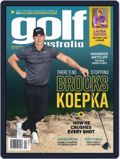 Golf Australia September 1st, 2019 Digital Back Issue Cover