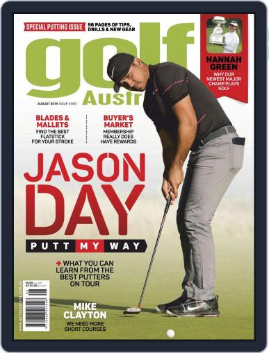 Golf Australia August 1st, 2019 Digital Back Issue Cover