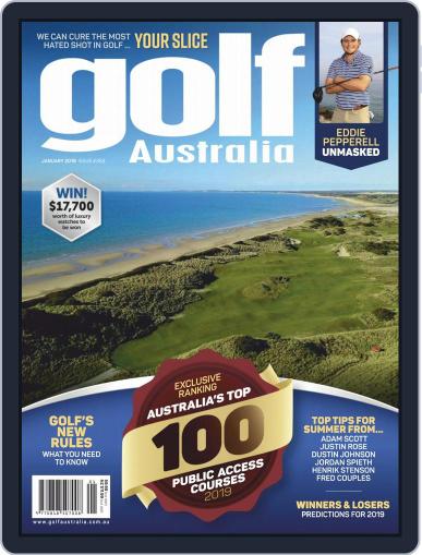 Golf Australia January 1st, 2019 Digital Back Issue Cover