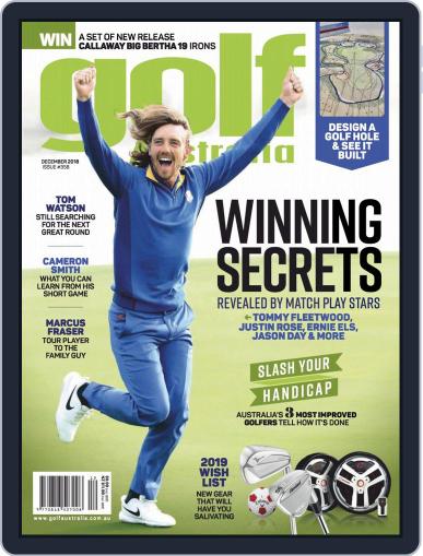 Golf Australia December 1st, 2018 Digital Back Issue Cover