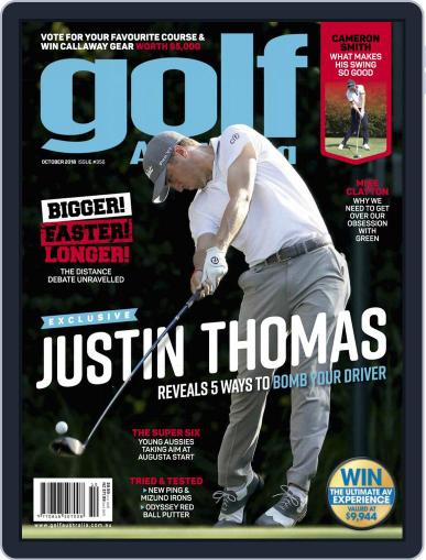 Golf Australia October 1st, 2018 Digital Back Issue Cover