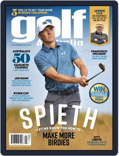 Golf Australia September 1st, 2018 Digital Back Issue Cover