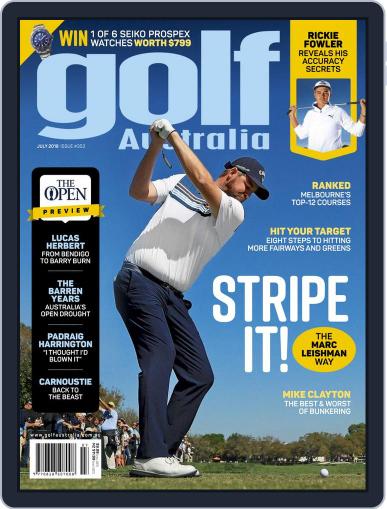 Golf Australia July 1st, 2018 Digital Back Issue Cover