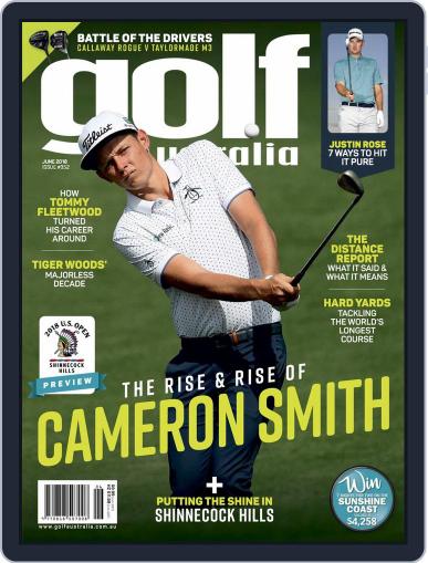 Golf Australia June 1st, 2018 Digital Back Issue Cover