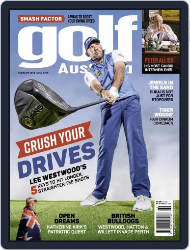 Golf Australia February 1st, 2018 Digital Back Issue Cover
