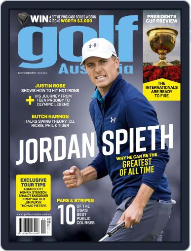 Golf Australia September 1st, 2017 Digital Back Issue Cover