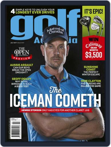 Golf Australia July 1st, 2017 Digital Back Issue Cover