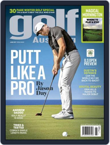 Golf Australia June 1st, 2017 Digital Back Issue Cover