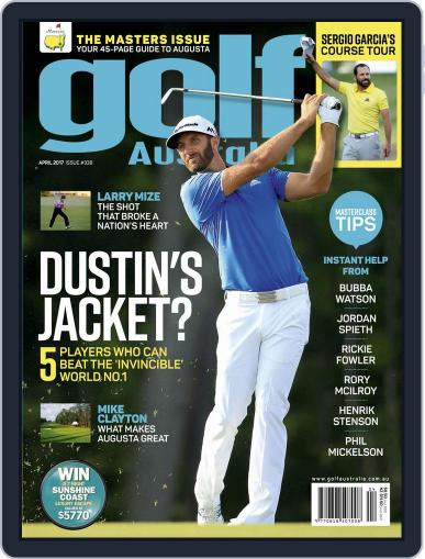 Golf Australia April 1st, 2017 Digital Back Issue Cover