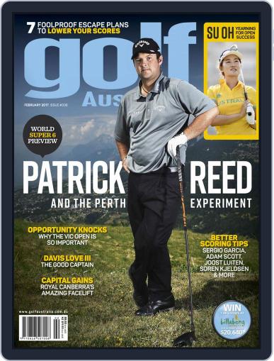 Golf Australia February 1st, 2017 Digital Back Issue Cover