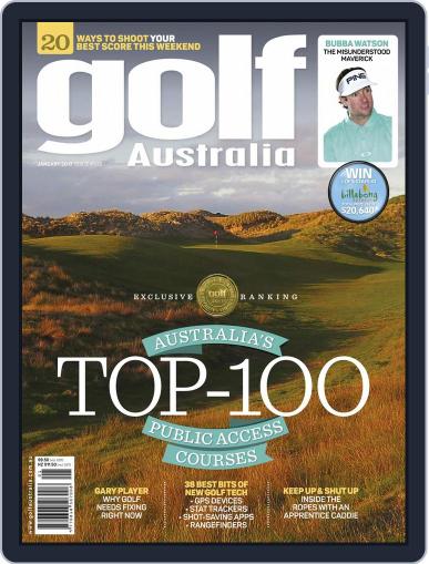 Golf Australia January 1st, 2017 Digital Back Issue Cover