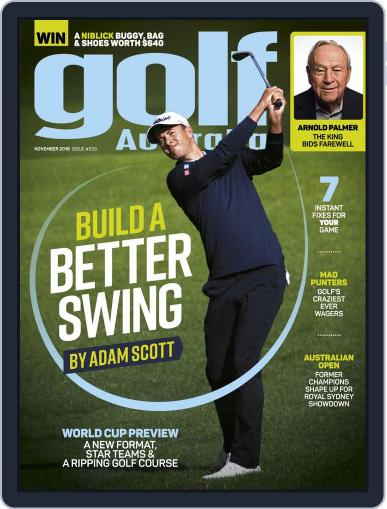 Golf Australia November 1st, 2016 Digital Back Issue Cover