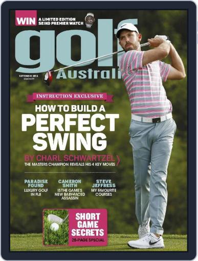 Golf Australia August 26th, 2015 Digital Back Issue Cover