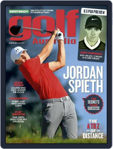 Golf Australia July 29th, 2015 Digital Back Issue Cover