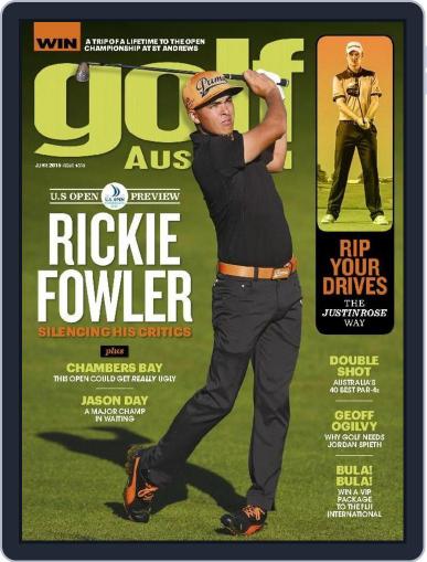 Golf Australia June 3rd, 2015 Digital Back Issue Cover