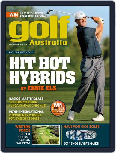 Golf Australia September 28th, 2014 Digital Back Issue Cover