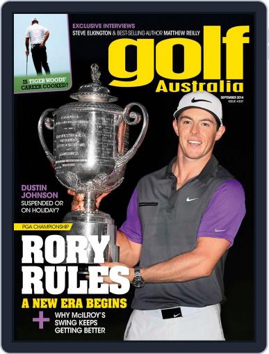 Golf Australia August 31st, 2014 Digital Back Issue Cover