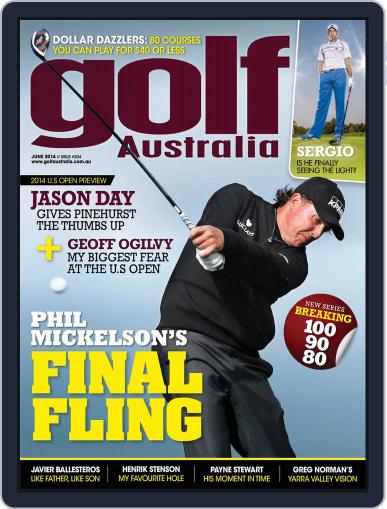 Golf Australia June 2nd, 2014 Digital Back Issue Cover