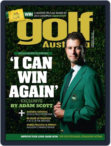 Golf Australia March 31st, 2014 Digital Back Issue Cover