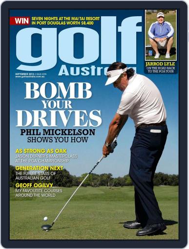 Golf Australia September 1st, 2013 Digital Back Issue Cover