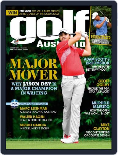Golf Australia August 4th, 2013 Digital Back Issue Cover