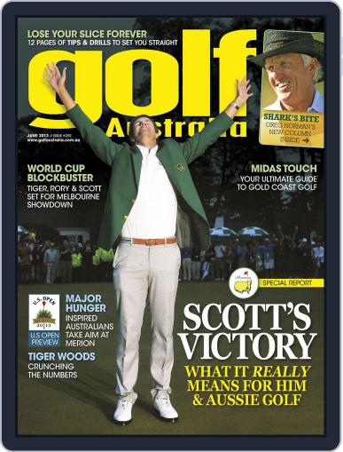 Golf Australia June 2nd, 2013 Digital Back Issue Cover