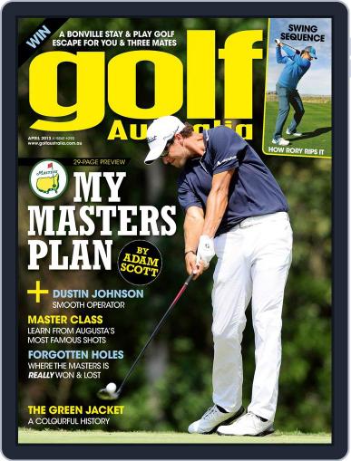 Golf Australia March 24th, 2013 Digital Back Issue Cover