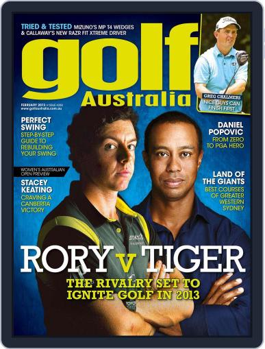 Golf Australia January 27th, 2013 Digital Back Issue Cover