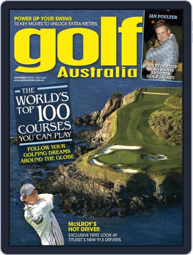 Golf Australia October 28th, 2012 Digital Back Issue Cover