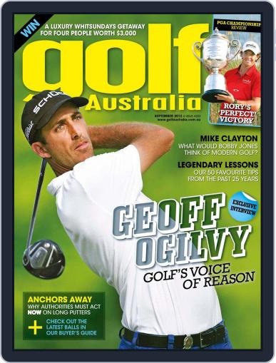 Golf Australia September 9th, 2012 Digital Back Issue Cover