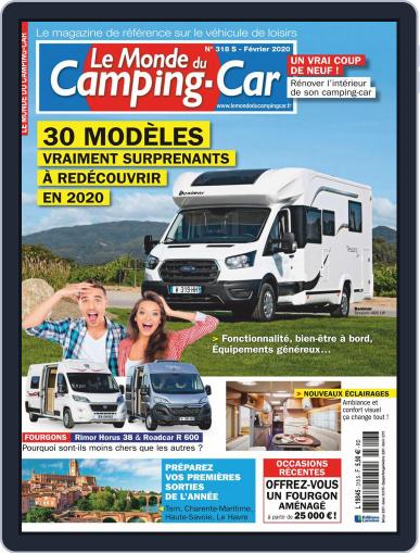 Le Monde Du Camping-car February 1st, 2020 Digital Back Issue Cover