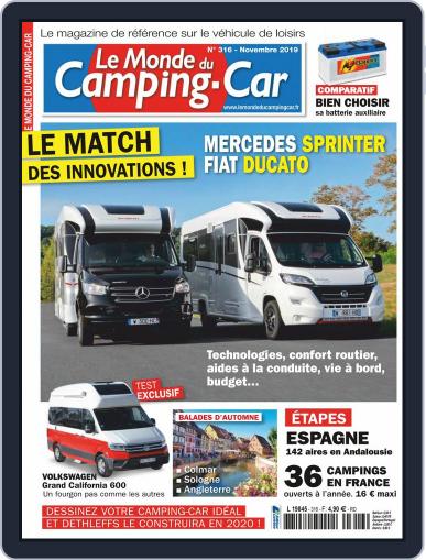 Le Monde Du Camping-car November 1st, 2019 Digital Back Issue Cover