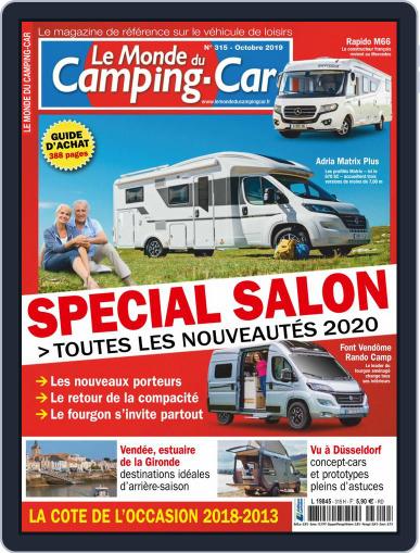 Le Monde Du Camping-car October 1st, 2019 Digital Back Issue Cover