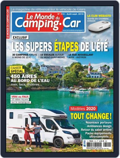 Le Monde Du Camping-car August 1st, 2019 Digital Back Issue Cover