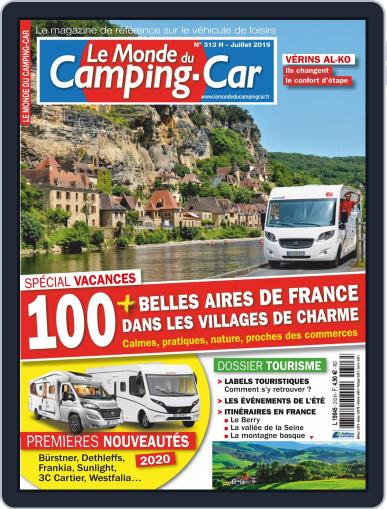 Le Monde Du Camping-car July 1st, 2019 Digital Back Issue Cover