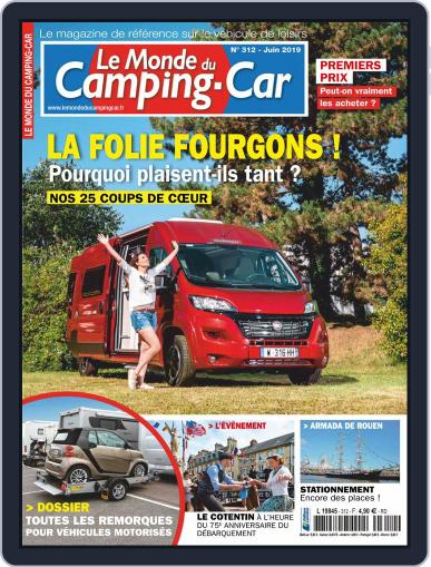 Le Monde Du Camping-car June 1st, 2019 Digital Back Issue Cover