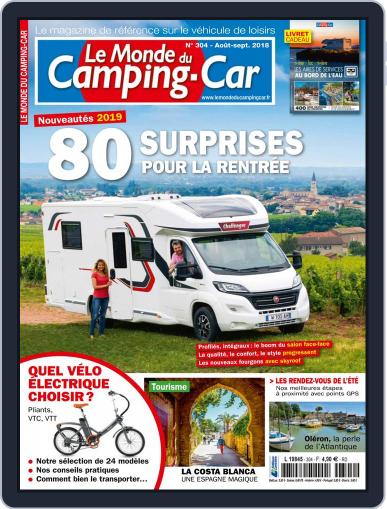 Le Monde Du Camping-car August 1st, 2018 Digital Back Issue Cover