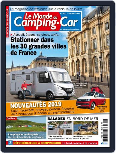 Le Monde Du Camping-car July 1st, 2018 Digital Back Issue Cover