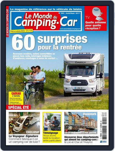 Le Monde Du Camping-car August 1st, 2017 Digital Back Issue Cover