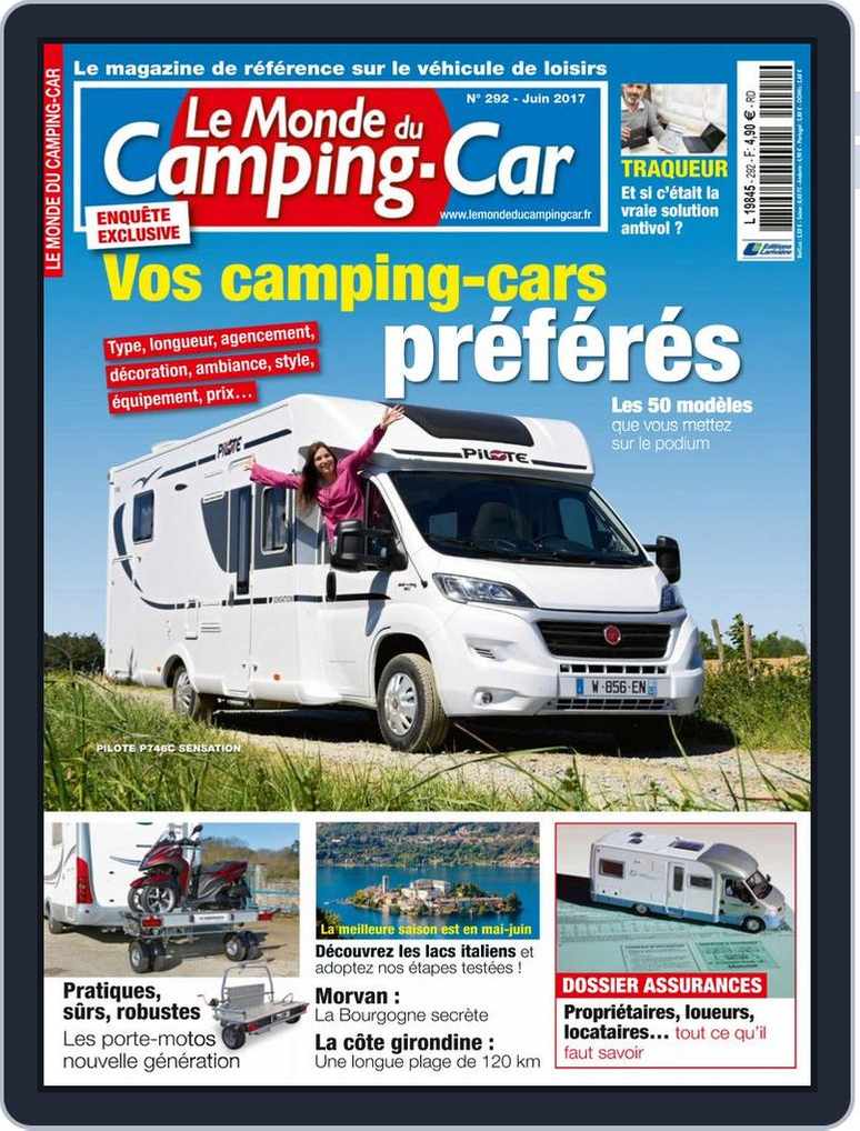 Le Monde Du Camping-car No. 292 (Digital) 