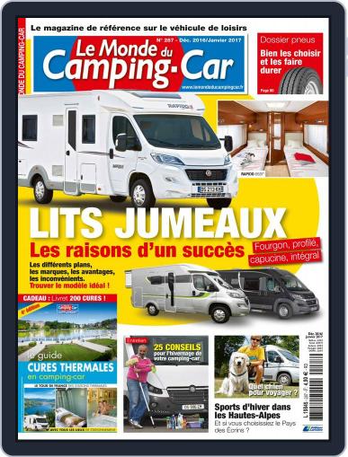 Le Monde Du Camping-car December 1st, 2016 Digital Back Issue Cover