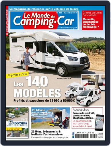 Le Monde Du Camping-car November 1st, 2016 Digital Back Issue Cover