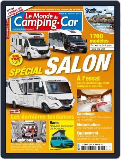 Le Monde Du Camping-car October 1st, 2016 Digital Back Issue Cover