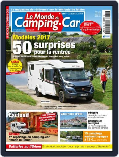 Le Monde Du Camping-car July 8th, 2016 Digital Back Issue Cover